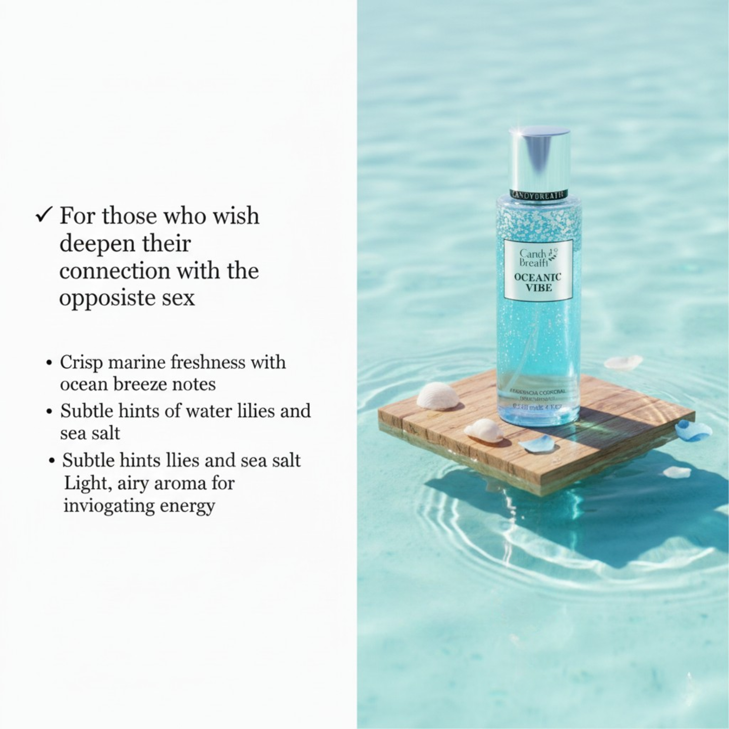 Premium Pheremone Fragrance- 🌊 Oceanic Scent